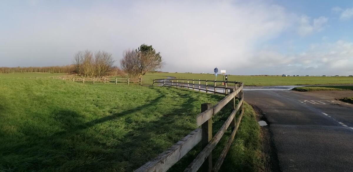 Filey Country Park leading to Filey Brigg